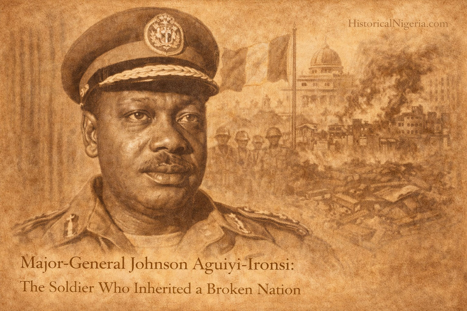 Major-General Johnson Aguiyi-Ironsi: The Soldier Who Inherited a Broken ...