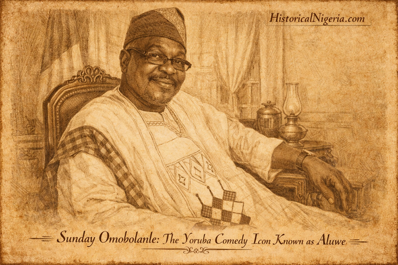 sunday-omobolanle-biography-powerful-comedy-story-historical-nigeria
