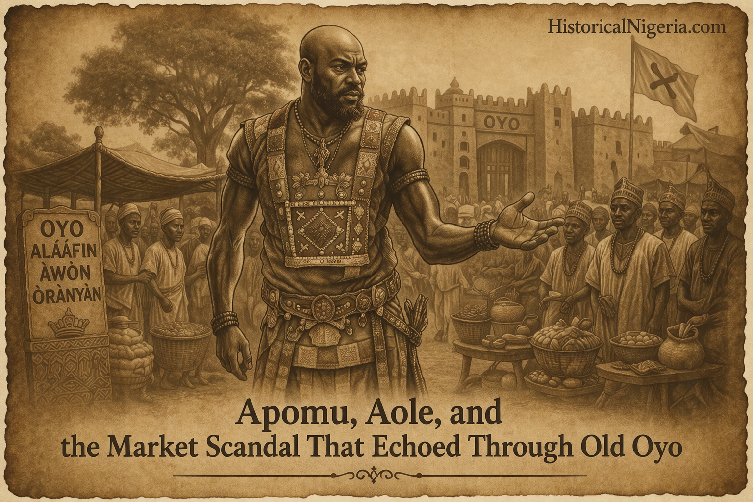Apomu, Aole, and the Market Scandal in Old Oyo | Historical Nigeria