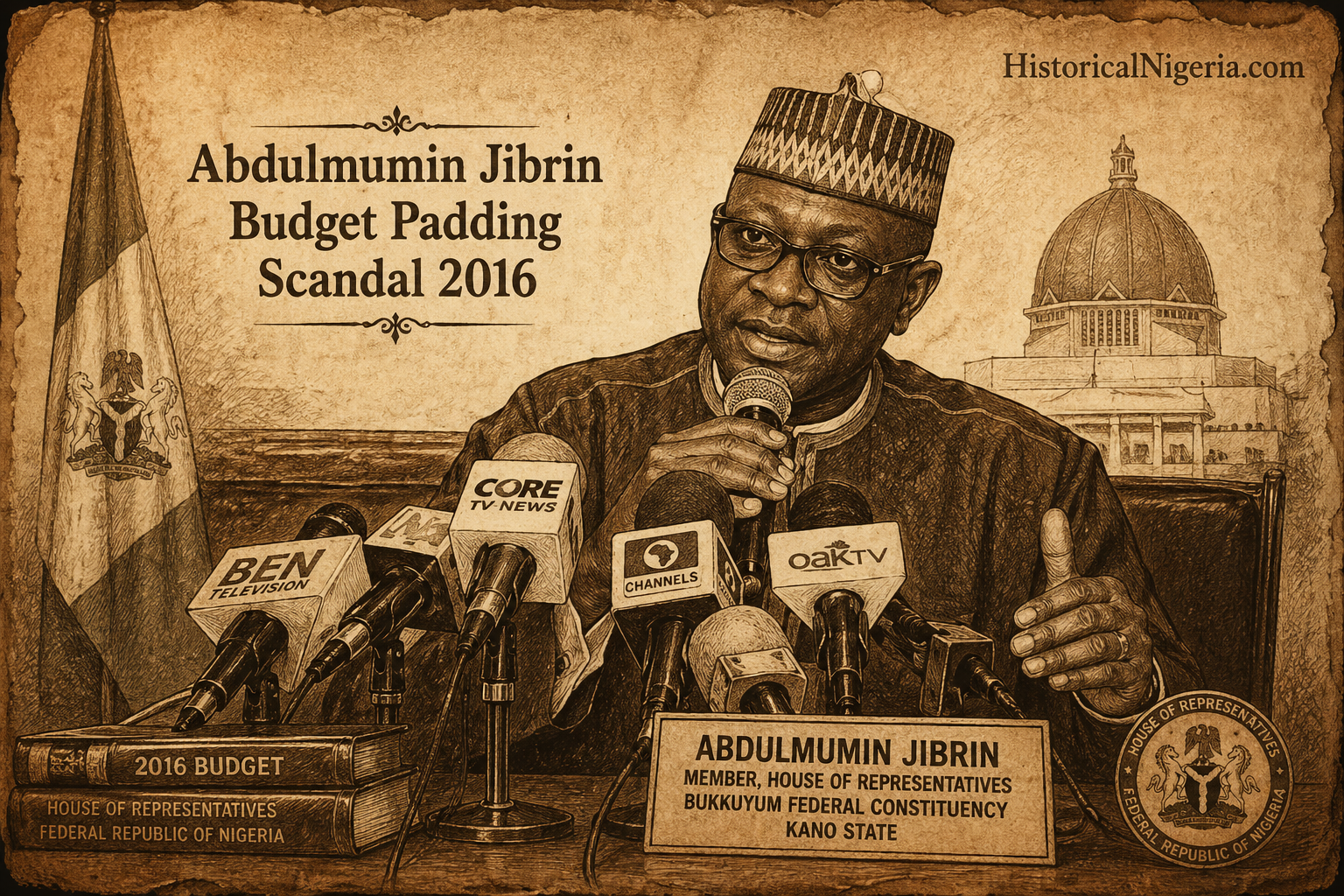 Abdulmumin Jibrin Budget Padding Scandal 2016 | Historical Nigeria