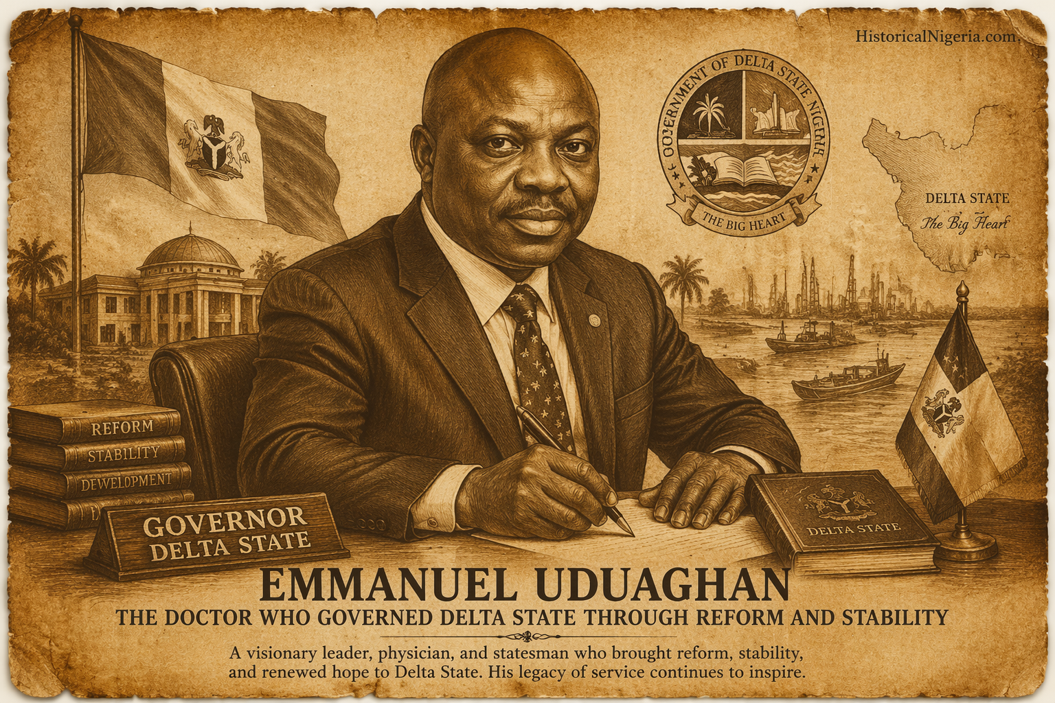 Maria Delta State Emmanuel Uduaghan: The Doctor Who Governed Delta State Through Reform ...
