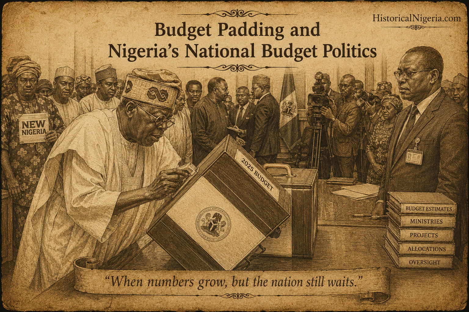 Budget Padding and Nigeria’s National Budget Politics | Historical Nigeria