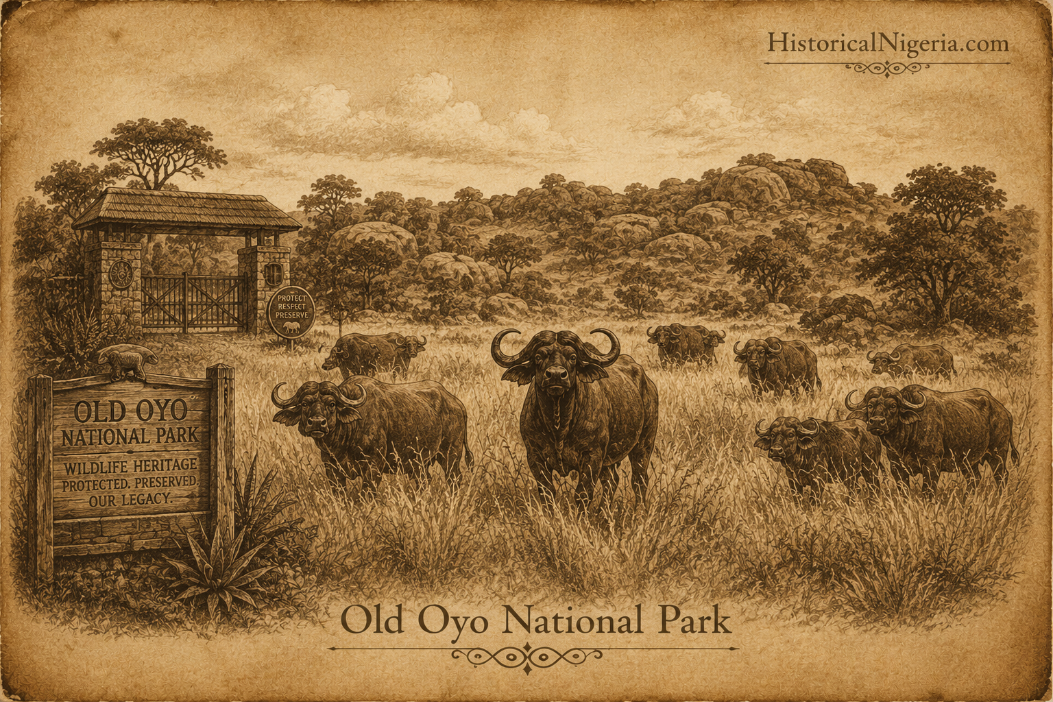 The National Park Hiding an Ancient Empire: Why Old Oyo National Park ...